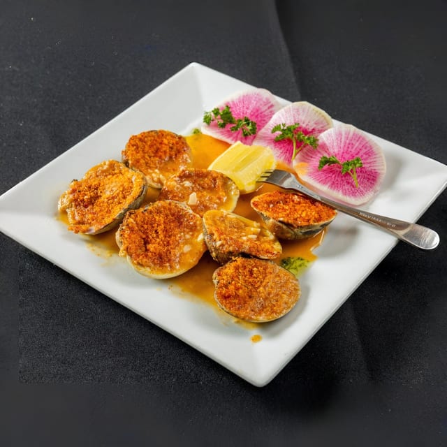 Baked Clams Tray.