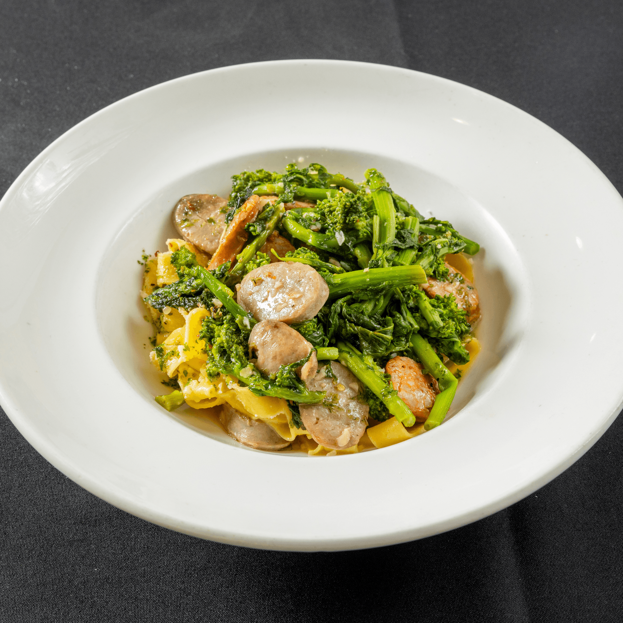 Salsiccia Rabe Pasta.