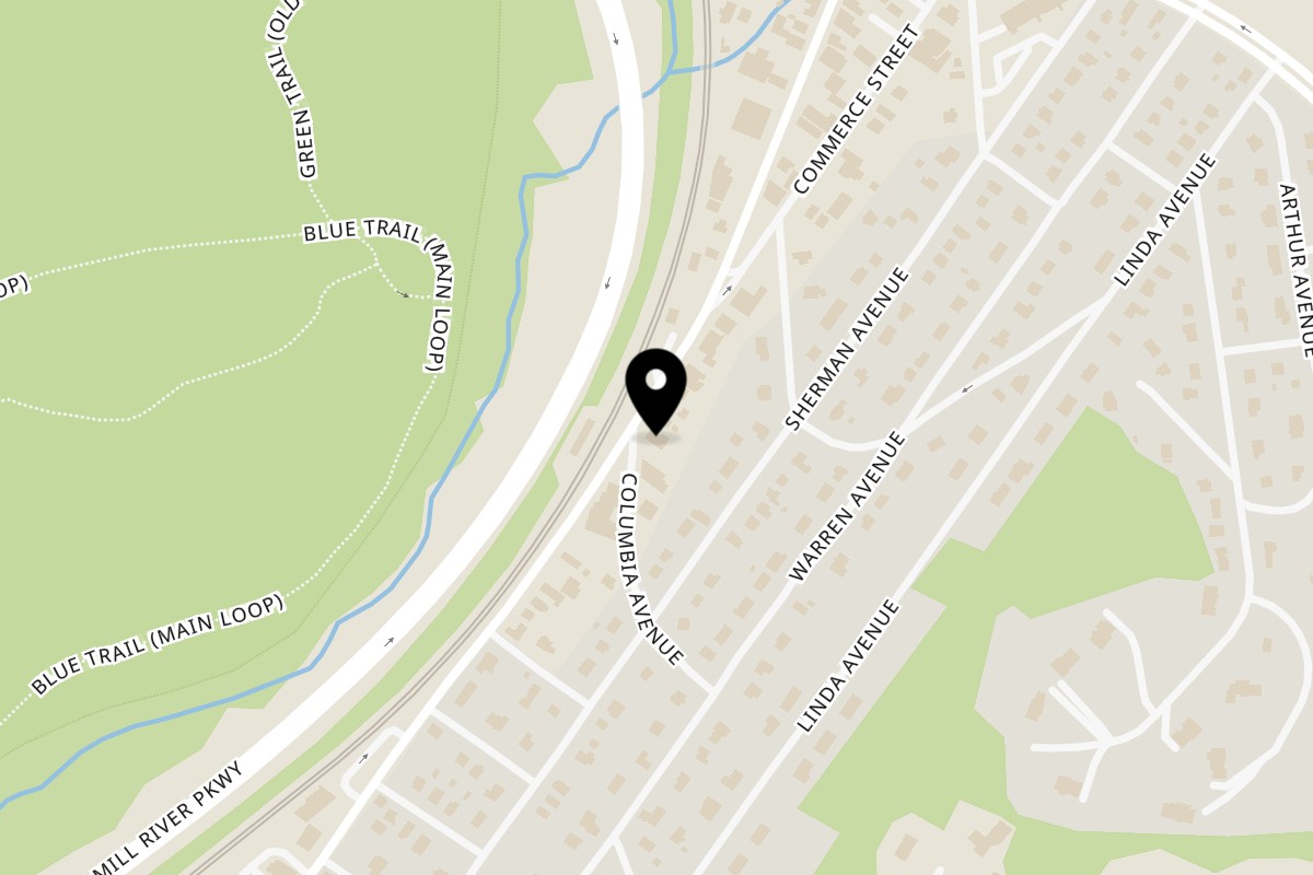 Map showing the location of Risotto Restaurant on 788 Commerce St in Thornwood